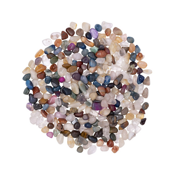 Crystal Gemstone Tumblestone Mix Brazilian 15-20 mm