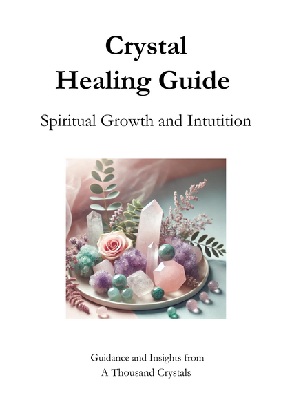 Spiritual Growth and Intuition Crystal Set: Amethyst, Labradorite, Sodalite, Clear Quartz, Smoky Quartz, Fluorite - Healing Crystals