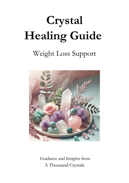 WEIGHT LOSS SUPPORT Crystal Set: Carnelian, Citrine, Amethyst, Hematite, Clear Quartz, Lepidolite, Healing Stones, Gemstones