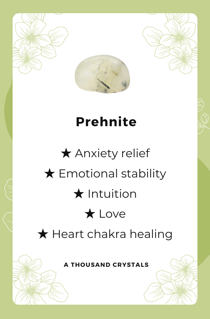 PREHNITE CRYSTAL, Green crystal, Bulk Crystals, Wholesale Crystals, Anxiety Relief, Intuition, Spiritual Crystal, Green Stone, Gemstone