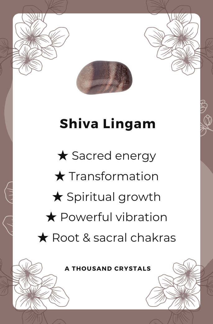 SHIVA LINGAM, Crystals, Healing Stones for Sacred Energy, Transformation, Spiritual Growth, Large Stone, Gemstones, Spiritual Stone