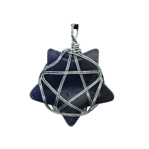 Amethyst Star Pendant Necklace