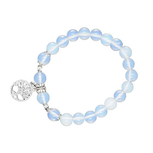 Opalite Tree of Life Beaded Bracelet