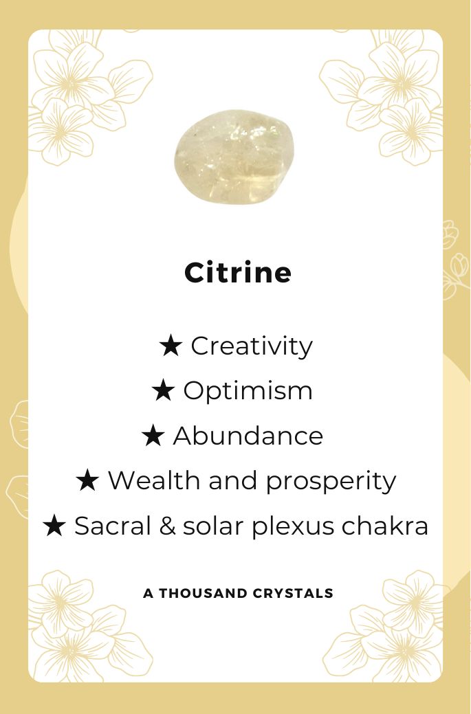 Citrine Crystal Meaning