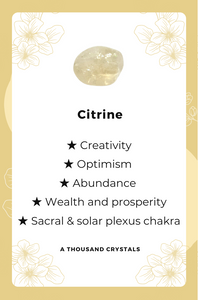 Citrine Crystal Meaning