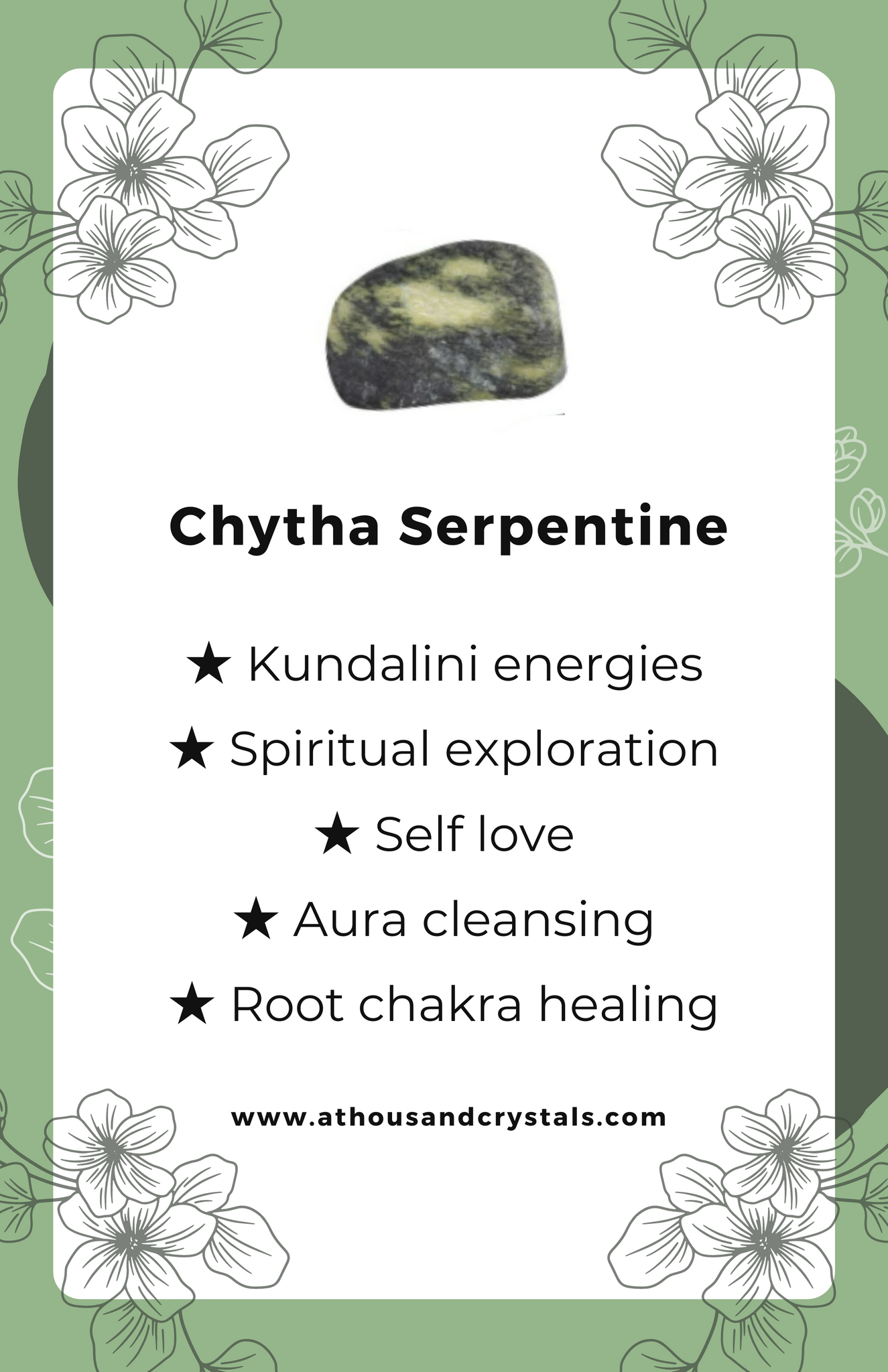 Chytha Serpentine Crystal Meaning