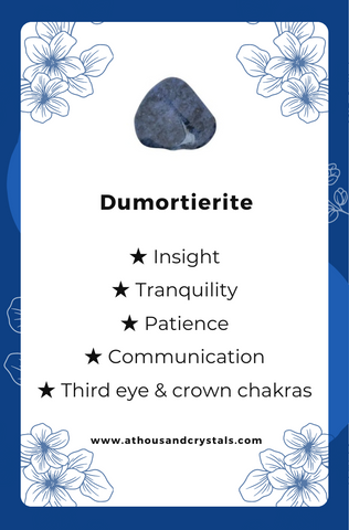 Dumortierite Crystal Meaning