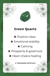 Green Quartz Crystal Meaning