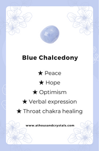 Blue Chalcedony Crystal Meaning