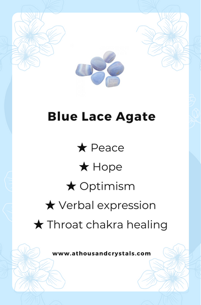 Blue Lace Agate Crystal Meaning