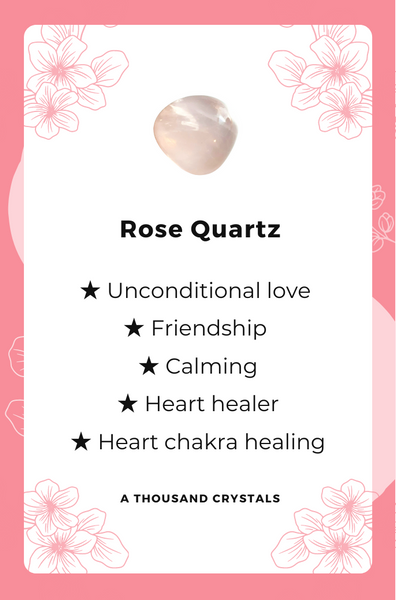 Rose Quartz Heart